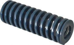 Dayton Lamina - 1-1/4" Hole Diam, 5/8" Rod Diam, 3-1/2" Free Length, Blue Die Spring - 34.2 Lb Max Deflection, 1.31" Max Deflection, Medium Duty - Americas Industrial Supply