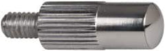 Mitutoyo - #4-48, 5mm Ball Diam, Carbide Shell Contact Point - 1/2" Contact Point Length, Use with AGD 1,2,3,4 - Americas Industrial Supply