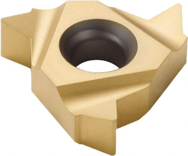 Seco - 22NR Internal Right Hand ISO Laydown Threading Insert - Grade CP500, TiAlN/TiN Coated Carbide, 12.7mm Inscribed Circle - Americas Industrial Supply