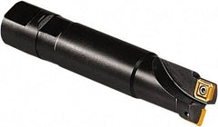 Seco - 36mm Cut Diam, 11mm Max Depth of Cut, 32mm Shank Diam, Indexable Square Shoulder End Mill - Weldon Shank, 90° Lead Angle, Through Coolant - Americas Industrial Supply