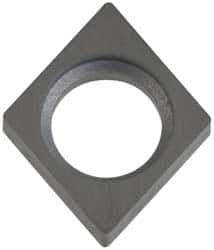 Seco - 7/16" Inscribed Circle, Diamond (Shape) Turning Shim for Indexables - 1/8" Thick, CCMM12 Shim Style, Negative Rake - Americas Industrial Supply
