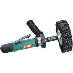 Dynabrade - 0.7 hp, 3,400 RPM Finishing Sander - 34.5 CFM Air Consumption, 6.21 bar Air Pressure, 1/4 NPT Inlet - Americas Industrial Supply