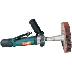 Dynabrade - 0.7 hp, 4,500 RPM Finishing Sander - 40 CFM Air Consumption, 6.21 bar Air Pressure, 1/4 NPT Inlet - Americas Industrial Supply