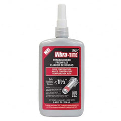 Vibra-Tite - 250 mL Bottle, Red, High Temp/High Strength Threadlocker - Americas Industrial Supply