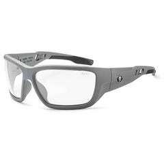 Baldr Clear Lens Matte Gray Safety Glasses - Americas Industrial Supply