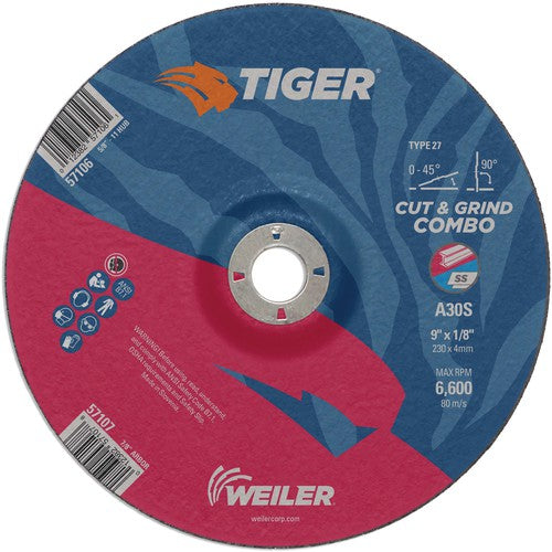 9X1/8X7/8 A30S A/O T27 COMBO WHEEL - Americas Industrial Supply