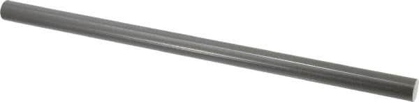 Pacific Bearing - 3/4" Diam, 15" Long, 6061-T6 Ceramic Coated Aluminum Feather Round Linear Shafting - 70C Hardness - Americas Industrial Supply