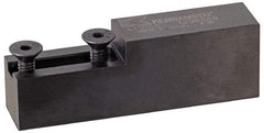 Kennametal - 411 VRS, Right Hand Cut, 1-1/4" Shank Height x 1-1/4" Shank Width, Neutral Rake Indexable Turning Toolholder - 6" OAL, R..V45 Insert Compatibility, Series V-Bottom Round - Americas Industrial Supply