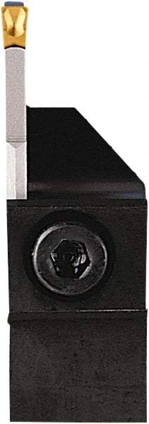 Seco - Tool Block Style 150.10, 15mm Blade Height, 4.531" OAL, Indexable Cutoff Blade Tool Block - 3/8" Shank Height, 3/8" Shank Width - Americas Industrial Supply