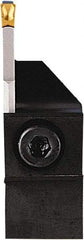Seco - Tool Block Style 150.10, 15mm Blade Height, 4.531" OAL, Indexable Cutoff Blade Tool Block - 3/8" Shank Height, 3/8" Shank Width - Americas Industrial Supply
