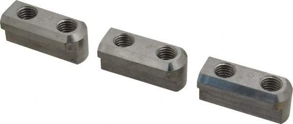 H & R Manufacturing - Lathe Chuck Jaw Nut - 8" Chuck Diam Compatible, 12mm Screw, M12 Thread - Americas Industrial Supply