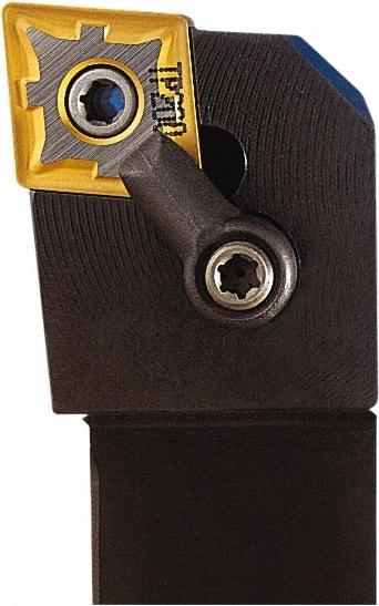 Seco - MCLN, Left Hand Cut, 95° Lead Angle, 1-1/2" Shank Height x 1-1/2" Shank Width, Negative Rake Indexable Turning Toolholder - 7" OAL, CNMG 866 Insert Compatibility, Series Multi-Directional Turning (MDT) - Americas Industrial Supply