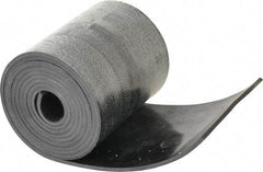 Made in USA - 1/8" Thick x 4" Wide x 60" Long, Buna-N Rubber Strip - Stock Length, 60 Shore A Durometer, 800 to 1,000 psi Tensile Strength, -20 to 170°F, Black - Americas Industrial Supply