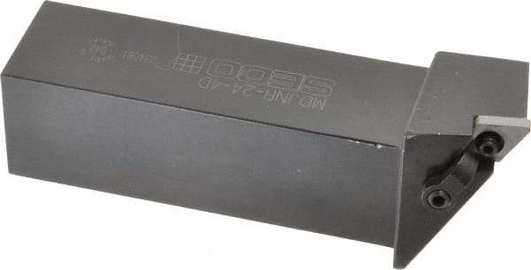 Seco - MDJN, Right Hand Cut, -3° Lead Angle, 1-1/2" Shank Height x 1-1/2" Shank Width, Negative Rake Indexable Turning Toolholder - 6" OAL, DN..43. Insert Compatibility, Series Multiple Lock - Americas Industrial Supply
