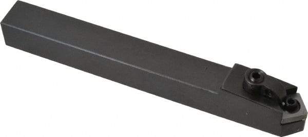 Seco - MSDN, Neutral Cut, 0° Lead Angle, 1/2" Shank Height x 1/2" Shank Width, Negative Rake Indexable Turning Toolholder - 4-1/2" OAL, SN..32. Insert Compatibility, Series Multiple Lock - Americas Industrial Supply