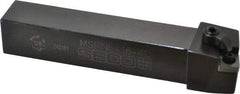 Seco - MSRN, Left Hand Cut, 15° Lead Angle, 1" Shank Height x 1" Shank Width, Negative Rake Indexable Turning Toolholder - 6" OAL, SN..43. Insert Compatibility, Series Multiple Lock - Americas Industrial Supply
