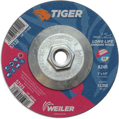 5X1/4 A24R A/O T27 GRIND WHEEL - Americas Industrial Supply