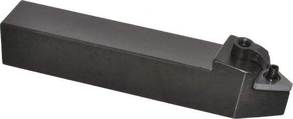 Seco - MTEN, Neutral Cut, 0° Lead Angle, 3/4" Shank Height x 3/4" Shank Width, Negative Rake Indexable Turning Toolholder - 4-1/2" OAL, TN..33. Insert Compatibility, Series Multiple Lock - Americas Industrial Supply