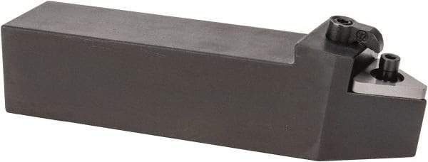 Seco - MTEN, Neutral Cut, 0° Lead Angle, 1-1/2" Shank Height x 1-1/2" Shank Width, Negative Rake Indexable Turning Toolholder - 7" OAL, TN..66. Insert Compatibility, Series Multiple Lock - Americas Industrial Supply