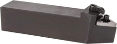 Seco - MTEN, Neutral Cut, 0° Lead Angle, 1-1/2" Shank Height x 1-1/2" Shank Width, Negative Rake Indexable Turning Toolholder - 7" OAL, TN..66. Insert Compatibility, Series Multiple Lock - Americas Industrial Supply
