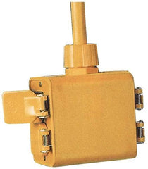 Woodhead Electrical - 1 Gang, Rectangle Outlet Box - 4" Overall Height x 4" Overall Width, Weather Resistant - Americas Industrial Supply