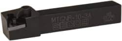 Seco - MTGN, Right Hand Cut, 5/8" Shank Height x 5/8" Shank Width, Negative Rake Indexable Turning Toolholder - 4" OAL, TN..33. Insert Compatibility, Series Multiple Lock - Americas Industrial Supply