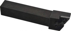 Seco - MTJN, Right Hand Cut, -3° Lead Angle, 3/4" Shank Height x 3/4" Shank Width, Negative Rake Indexable Turning Toolholder - 4-1/2" OAL, TN..33. Insert Compatibility, Series Multiple Lock - Americas Industrial Supply