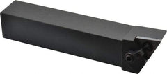 Seco - MTJN, Right Hand Cut, -3° Lead Angle, 1-1/4" Shank Height x 1-1/4" Shank Width, Negative Rake Indexable Turning Toolholder - 7" OAL, TN..54. Insert Compatibility, Series Multiple Lock - Americas Industrial Supply