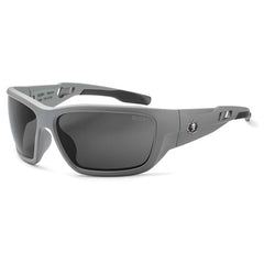 Baldr Smoke Lens Matte Gray Safety Glasses - Americas Industrial Supply