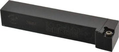 Seco - SCLC, Left Hand Cut, -5° Lead Angle, 3/4" Shank Height x 3/4" Shank Width, Neutral Rake Indexable Turning Toolholder - 4-1/2" OAL, CC..32.5. Insert Compatibility, Series Screw Lock - Americas Industrial Supply