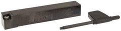 Seco - SCLC, Right Hand Cut, -5° Lead Angle, 5/8" Shank Height x 5/8" Shank Width, Neutral Rake Indexable Turning Toolholder - 4" OAL, CC..32.5. Insert Compatibility, Series Screw Lock - Americas Industrial Supply