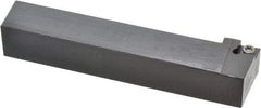 Seco - SCLC, Right Hand Cut, -5° Lead Angle, 3/4" Shank Height x 3/4" Shank Width, Neutral Rake Indexable Turning Toolholder - 4-1/2" OAL, CC..32.5. Insert Compatibility, Series Screw Lock - Americas Industrial Supply