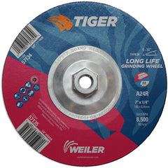 7X1/4 A24R A/O T28 GRIND WHEEL - Americas Industrial Supply