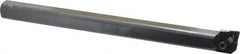 Seco - 1.28" Min Bore Diam, 12" OAL, 1" Shank Diam, MCLN Indexable Boring Bar - CNMG 432 Insert, Pin & Clamp Holding Method - Americas Industrial Supply