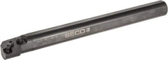 Seco - 1.53" Min Bore Diam, 14" OAL, 1-1/4" Shank Diam, MCLN Indexable Boring Bar - CNMG 432 Insert, Pin & Clamp Holding Method - Americas Industrial Supply