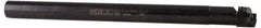 Seco - 1.28" Min Bore Diam, 12" OAL, 1" Shank Diam, MWLN Indexable Boring Bar - WNMG 432 Insert, Pin & Clamp Holding Method - Americas Industrial Supply