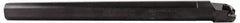 Seco - 1.47" Min Bore Diam, 14" OAL, 1-1/4" Shank Diam, MWLN Indexable Boring Bar - WNMG 332 Insert, Pin & Clamp Holding Method - Americas Industrial Supply