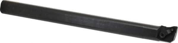 Seco - 1.28" Min Bore Diam, 12" OAL, 1" Shank Diam, MWLN Indexable Boring Bar - WNMG 432 Insert, Pin & Clamp Holding Method - Americas Industrial Supply