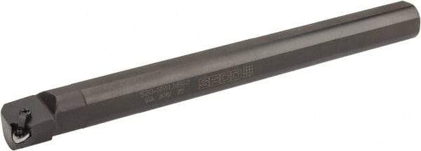 Seco - 1.47" Min Bore Diam, 14" OAL, 1-1/4" Shank Diam, MWLN Indexable Boring Bar - WNMG 332 Insert, Pin & Clamp Holding Method - Americas Industrial Supply