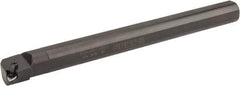 Seco - 1.47" Min Bore Diam, 14" OAL, 1-1/4" Shank Diam, MWLN Indexable Boring Bar - WNMG 332 Insert, Pin & Clamp Holding Method - Americas Industrial Supply