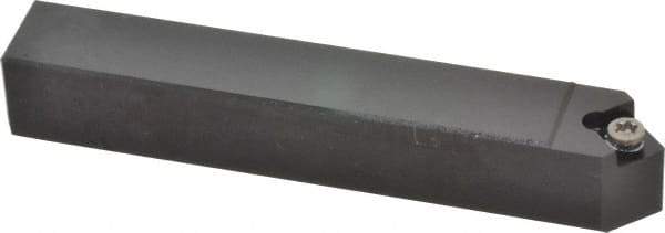 Seco - SSDC, Neutral Cut, 0° Lead Angle, 5/8" Shank Height x 5/8" Shank Width, Neutral Rake Indexable Turning Toolholder - 4" OAL, SC..32.51 Insert Compatibility, Series Screw Lock - Americas Industrial Supply