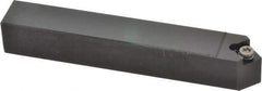 Seco - SSDC, Neutral Cut, 0° Lead Angle, 5/8" Shank Height x 5/8" Shank Width, Neutral Rake Indexable Turning Toolholder - 4" OAL, SC..32.51 Insert Compatibility, Series Screw Lock - Americas Industrial Supply