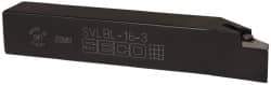 Seco - SVLB, Left Hand Cut, -5° Lead Angle, 1" Shank Height x 1" Shank Width, Neutral Rake Indexable Turning Toolholder - 6" OAL, VB..33. Insert Compatibility, Series Screw Lock - Americas Industrial Supply