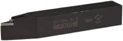 Seco - SVVB, Neutral Cut, 0° Lead Angle, 1" Shank Height x 1" Shank Width, Neutral Rake Indexable Turning Toolholder - 6" OAL, VB..33. Insert Compatibility, Series Screw Lock - Americas Industrial Supply