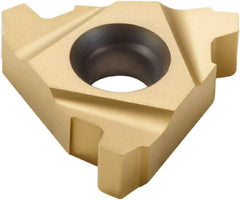 Seco - 16ER External Right Hand 8 Stub Acme Laydown Threading Insert - Grade CP500, TiAlN/TiN Coated Carbide, 9.53mm Inscribed Circle - Americas Industrial Supply