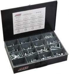 Value Collection - 238 Piece Steel Hex Head Cap Screws - M8 to M16 Thread, Zinc Plated - Americas Industrial Supply