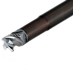 Iscar - Multimaster 16mm 90° Shank Milling Tip Insert Holder & Shank - T10 Neck Thread, 100mm OAL, Steel MM S-A Tool Holder - Americas Industrial Supply