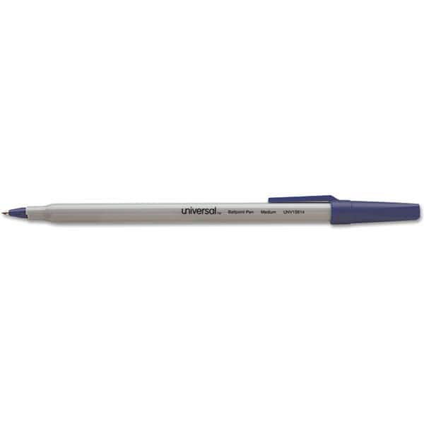 UNIVERSAL - Pens & Pencils Type: Stick Pen Color: Blue - Americas Industrial Supply