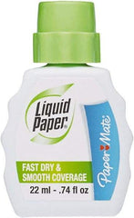 Paper Mate Liquid Paper - Correction Fluids Foam Applicator - 22 ml - Americas Industrial Supply