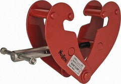 Value Collection - 6,600 Lbs. Load Capacity Lifting Screwlock Clamp - 3.15 to 12.6 Inch Grip and 14.01 Inch Throat Depth - Americas Industrial Supply